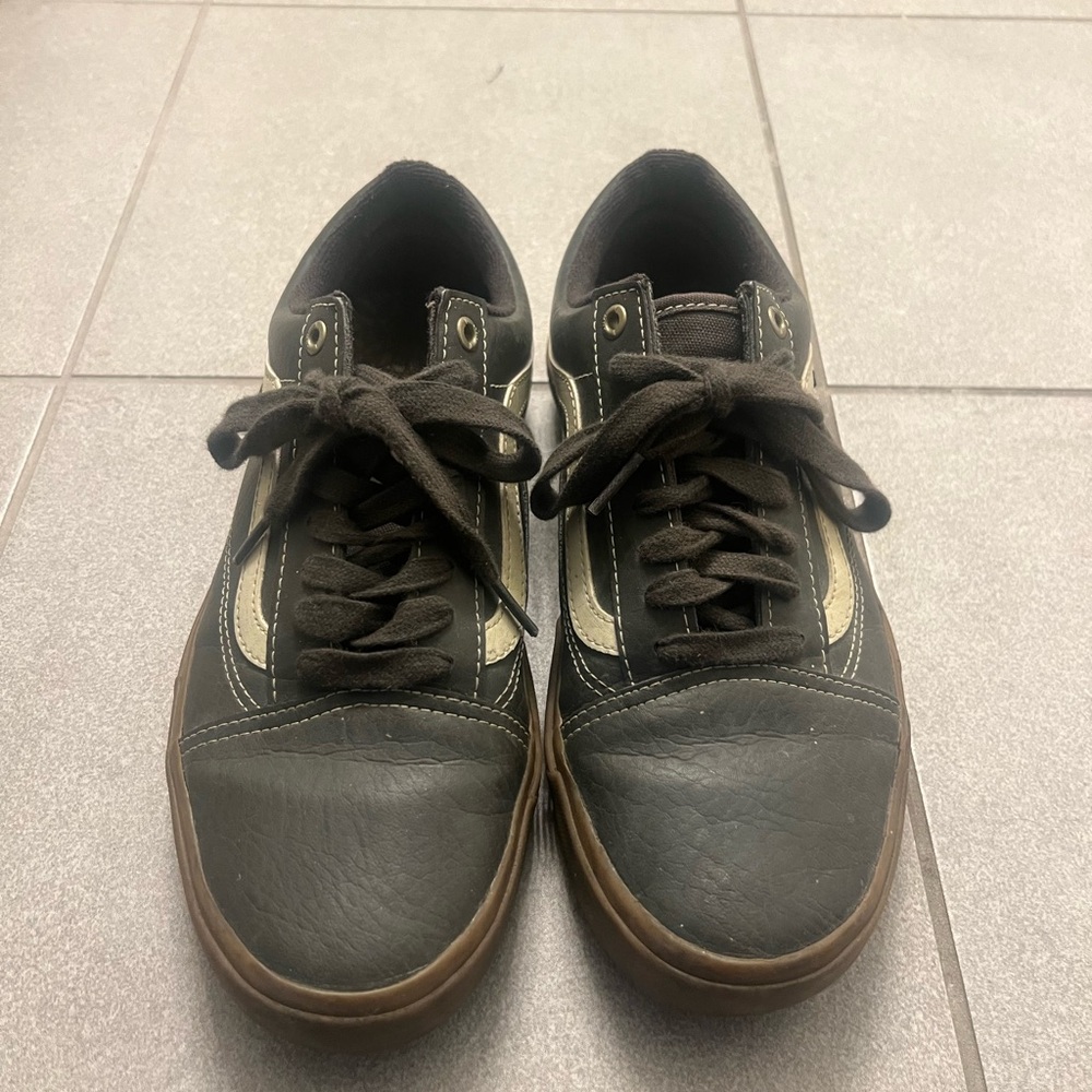 Vans Black and Brown Sneakers